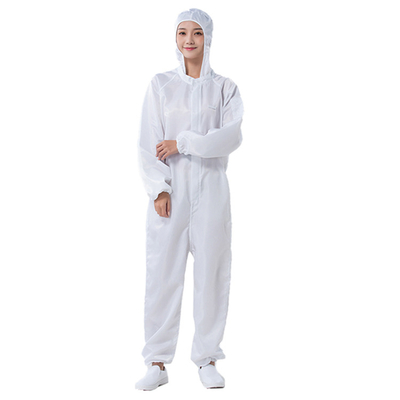 high quality 5mm stripe uniforms esd shirt coverall 0.5mm grid cleanroom antistatic coverall